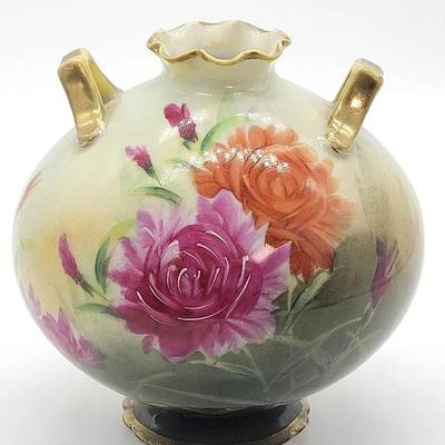 Sale Photo Thumbnail #83: Vintage Imperial Seto Yaki Okan Made in Japan Vase