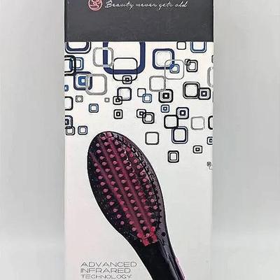 Sale Photo Thumbnail #150: NIB Pro Cabello Advanced Infrared Luxury Straightening Hair Brush