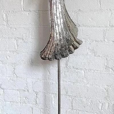 Sale Photo Thumbnail #187: Tall Metal Angel Tealight Candle Holder 