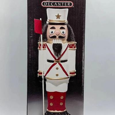 Sale Photo Thumbnail #185: 1991 Jim Beam Nutcracker Decanter New In Box Holiday Collection Series