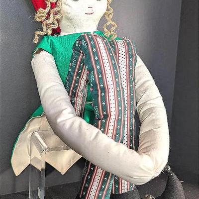 Sale Photo Thumbnail #227: Vintage Handmade Kneehugger Elf Pixie