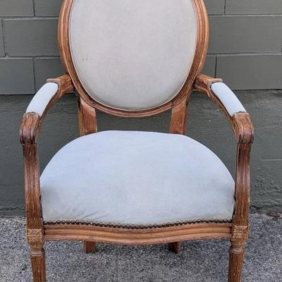 Sale Photo Thumbnail #98: French Arm Chair from Historic Event Center - Great Frame and Structure 