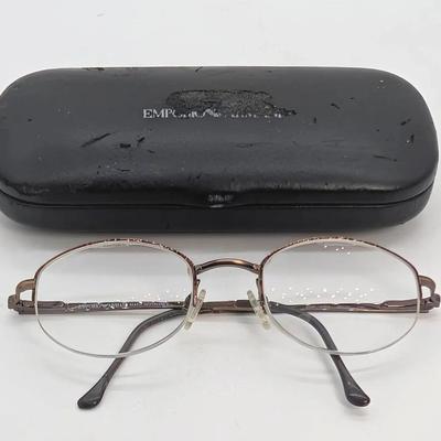 Sale Photo Thumbnail #199: Emporio Armani Made in Italy Eyewear Eyeglasses with Emporio Armani Case