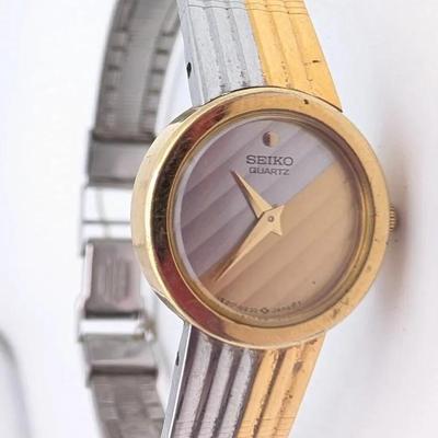 Sale Photo Thumbnail #31: Vintage Seiko Two Tone Ladies Wristwatch