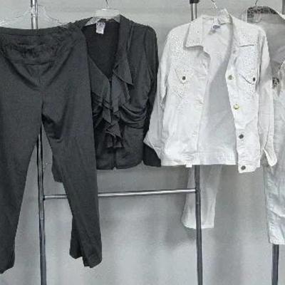 Women's Sizes Medium Denim and Sweat Sets