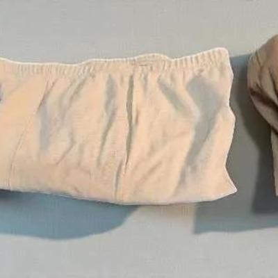 (3) Cotton/Spandex Pants, Size L-XL (Women With Control, QPS)