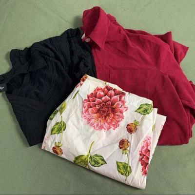 Travel Smiths Shirt (14), My Favorite Things Shirt (14), Steven Stoleman Pants (14)