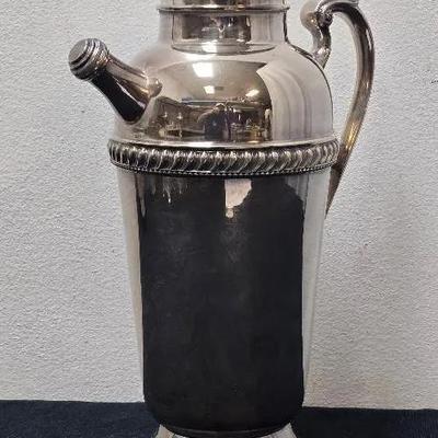 Vintage Lehman Brothers Silverplated Cocktail Shaker