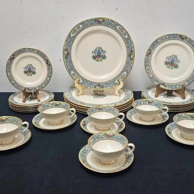 Vintage Lenox Autumn Dinnerware Set – 30 Pieces, Cornucopia Pattern