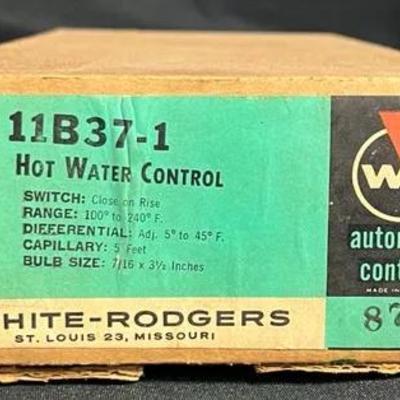 White Rogers Automatic Controls 11B37-1 Hot Water Control 