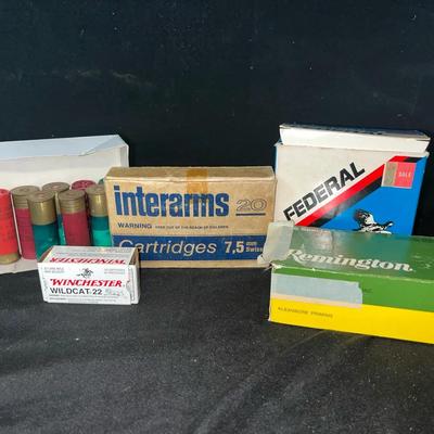 Assorted Sporting Cartridges & Shotshells Lot
