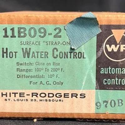 White Rogers Automatic Controls 11B09-2 Hot Water Control 