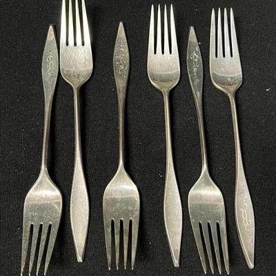 UPDATED: Reed & Barton Sterling Silver Forks (approximate 10 Oz. In Total) 