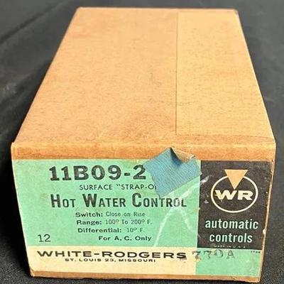 White Rogers Automatic Controls 11B09-2 Hot Water Control 