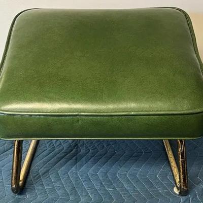 Laz-E-Rest Green Adjustable Hassock / Footstool