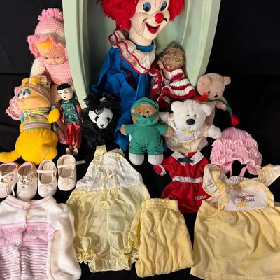 Vintage Dolls, Shoes, Clothes 