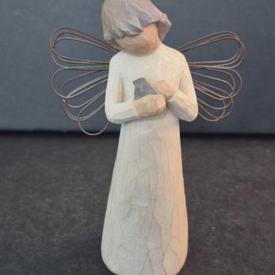 Willow Tree by Susan Lordi Hand Painted, Hand Sculpted "Angel of Healing" Figurine - 5½" Tall