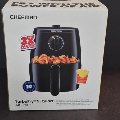 Chefman TurboFry 5-Quart Air Fryer 