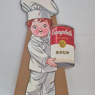 Vintage 1994 Campbell's Soup Giant Standee #S-13232 - 59"