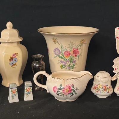 Vintage Figures Porcelain Decor 