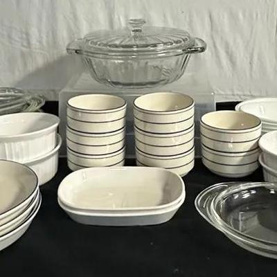 Assortment of Dishes – Oneida, Corning Ware Plus