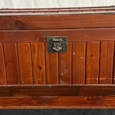 Wooden Storage Chest