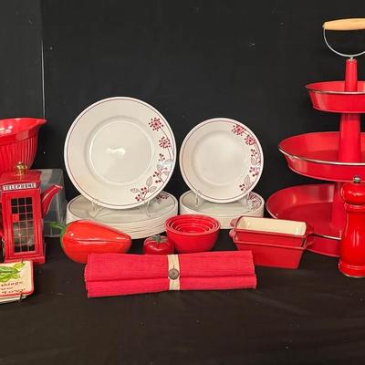Red Houseware Goods 
