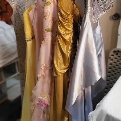 Ladies Sequin/beaded Evening/prom Gowns Size S