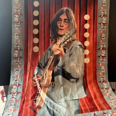 Vintage John Lennon Wall Tapestry