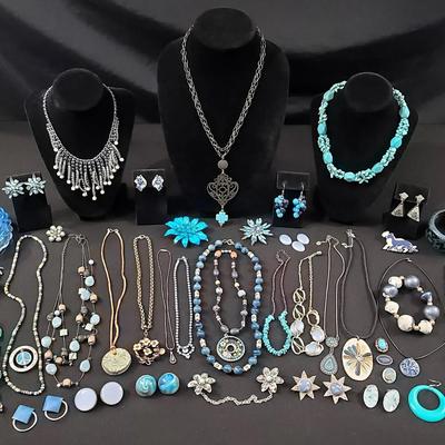 Blue Themed Jewelry 