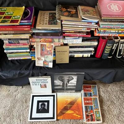 Book Collection Featuring Music, Home Repair, Decorating & Crafting