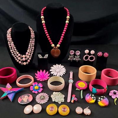 Pink Themed Jewelry 