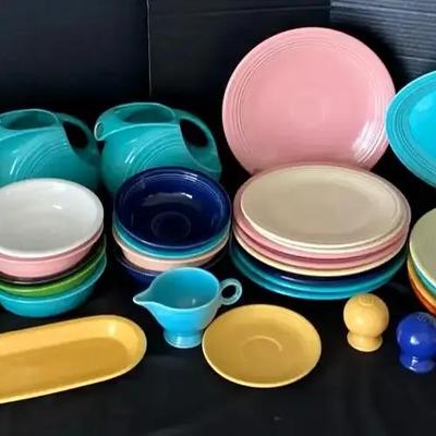 Dinnerware Featuring Fiesta Ware