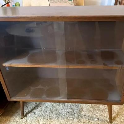 Modern Wood-Like Display Cabinet