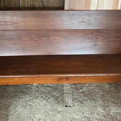 Wood Church Pew