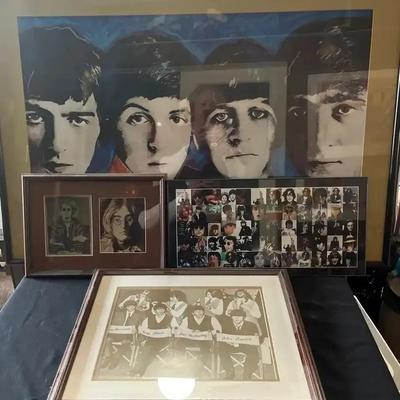 Beatles Wall Art Collection, featuring Framed Prints & Collage Works