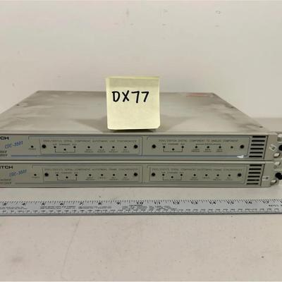 Leitch cdc 3501 video encoderdecoder modules lot of 2