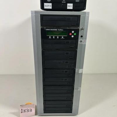 Disc Makers Reflex CD/DVD Duplicator tower system AND a Lite-On iHAS124-14 Internal DVD/CD Writer 