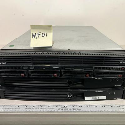 Da Vinci rack-mount computer servers and related equipment