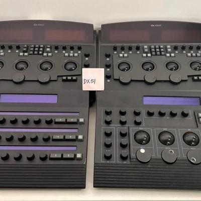 da vinci assorted control panels LOT OF 4