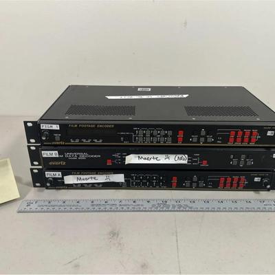 Evertz 5550 Decoder & 4025TR Encoder (broken) AND 4025TR Encoder (working)