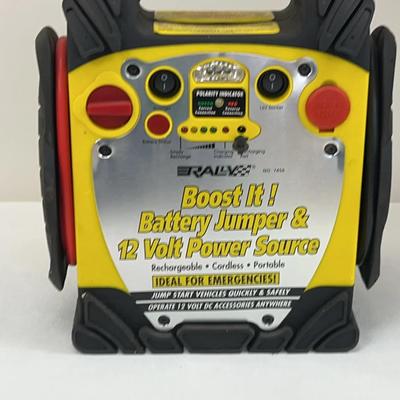 Battery jumper and 12 volt power source