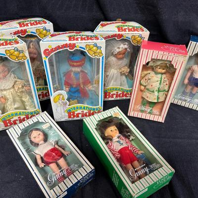 Ginny Dolls - “International Brides” Series (1970s)