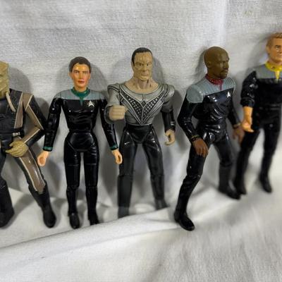 Star Trek: First Contact Vintage Figurines (1998)