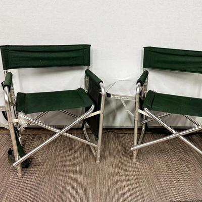 Folding Camping Chairs (2) - 24X17X30”