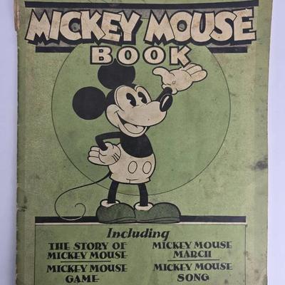First Edition Mickey Mouse Book, 1930
