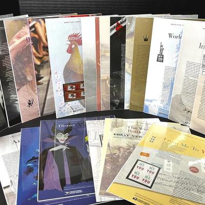 USPS American Commemorative Panels – Assorted Stamp Issues - Lot 1