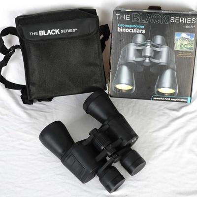 Simmons Optics ProSport 10x50mm Porro Prism Binoculars + Black Series 7 X 50 Binoculars