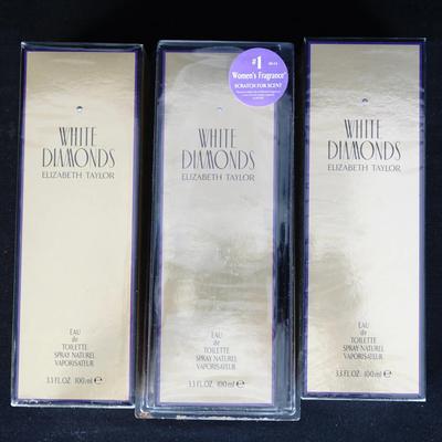 NEW Factory Sealed Elizabeth Taylor White Diamonds Spray 3.3 FL. Oz. 