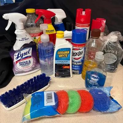 Large Collection Of Household Cleaners